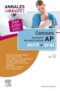 Cover Concours Auxiliaire de puériculture - Annales corrigées - IFAP 2020