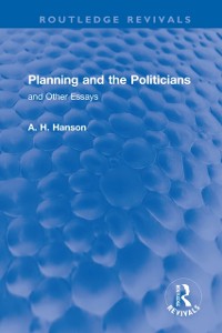 Cover Planning and the Politicians