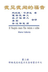 Cover The Gospel As Revealed to Me (Vol 3) - Simplified Chinese Edition