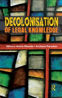 Cover Decolonisation of Legal Knowledge