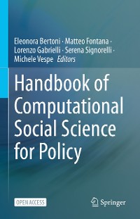 Cover Handbook of Computational Social Science for Policy