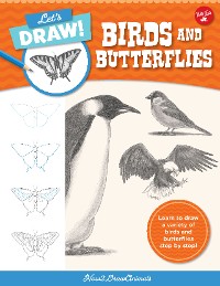 Cover Let's Draw Birds & Butterflies