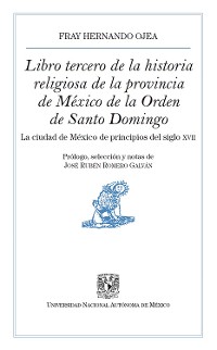 Cover Libro tercero de la historia religiosa de la provincia de México de la Orden de Santo Domingo