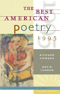 Cover Best American Poetry 1995