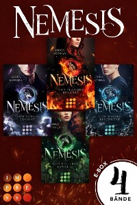 Cover Nemesis: Alle vier Bände der Götter-Fantasy im Sammelband