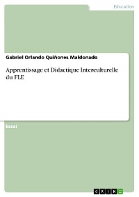 Cover Apprentissage et Didactique Interculturelle du FLE