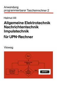 Cover Allgemeine Elektrotechnik, Nachrichtentechnik, Impulstechnik für UPN-Rechner