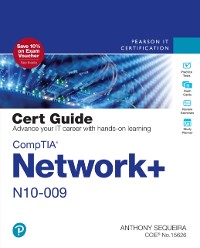 Cover CompTIA Network+ N10-009 Cert Guide