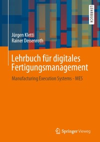 Cover Lehrbuch für digitales Fertigungsmanagement