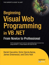 Cover Beginning Visual Web Programming in VB .NET