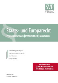 Cover Staats- und Europarecht