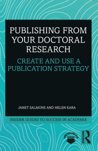 Cover Publishing from your Doctoral Research