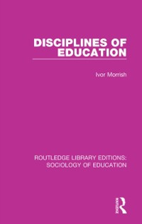Cover Disciplines of Education
