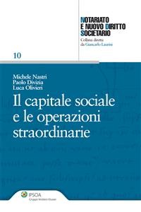 Cover Il capitale sociale e le operazioni straordinarie