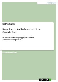 Cover Karteikarten im Sachunterricht der Grundschule