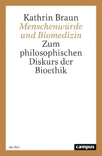 Cover Menschenwürde und Biomedizin