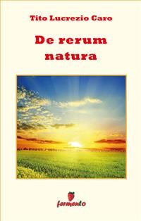 Cover De rerum natura - testo in italiano