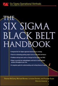 Cover Six Sigma Black Belt Handbook