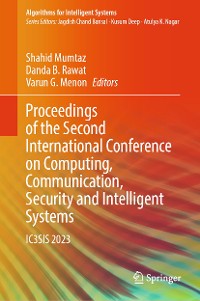 Cover Proceedings of the Second International Conference on Computing, Communication, Security and Intelligent Systems