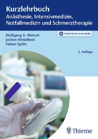 Cover Kurzlehrbuch Anästhesie, Intensivmedizin, Notfallmedizin und Schmerztherapie