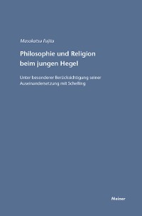 Cover Philosophie und Religion beim jungen Hegel