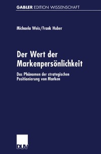 Cover Der Wert der Markenpersönlichkeit