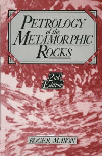 Cover Petrology of the Metamorphic Rocks