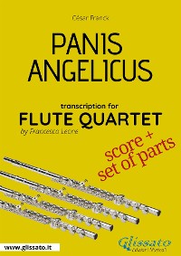 Cover Panis Angelicus - Flute Quartet score & parts