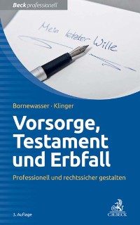 Cover Vorsorge, Testament und Erbfall