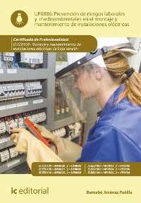 Cover Prevención de riesgos laborales y medioambientales en el montaje y mantenimiento de instalaciones eléctricas. ELEE0109