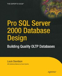 Cover Pro SQL Server 2000 Database Design