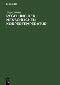 Cover Regelung der menschlichen Körpertemperatur