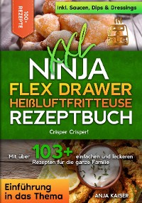 Cover XXL Ninja Flex Drawer Heißluftfritteuse Rezeptbuch