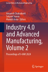 Cover Industry 4.0 and Advanced Manufacturing, Volume 2