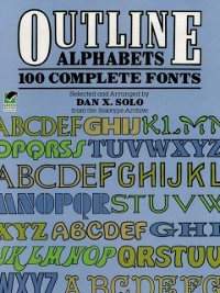 Cover Outline Alphabets