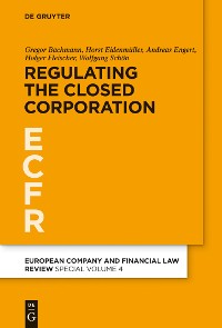 Cover Regulating the Closed Corporation