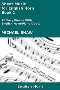 Cover Sheet Music for English Horn - Book 1