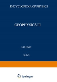 Cover Geophysik III / Geophysics III