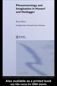 Cover Phenomenology and Imagination in Husserl and Heidegger