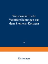 Cover Wissenschaftliche Veröffentlichungen aus dem Siemens-Konzern