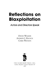 Cover Reflections on Blaxploitation