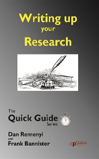 Cover Writing up your Research