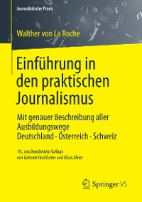 Cover Einführung in den praktischen Journalismus