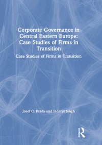 Cover Corporate Governance in Central Eastern Europe