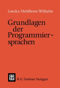 Cover Grundlagen der Programmiersprachen