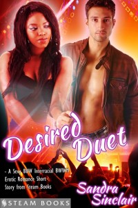 Cover Desired Duet - A Sexy BBW Interracial BWWM Erotic Romance Short Story from Steam Books
