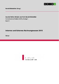 Cover Internes und Externes Rechnungswesen 2015