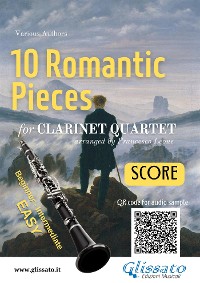 Cover Clarinet Quartet Score "10 Romantic Pieces"
