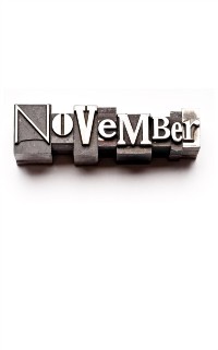 Cover November, A Month In Verse