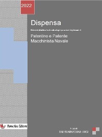 Cover Dispensa Patentino e Patente Macchinista Navale - Nuova Edizione 2022